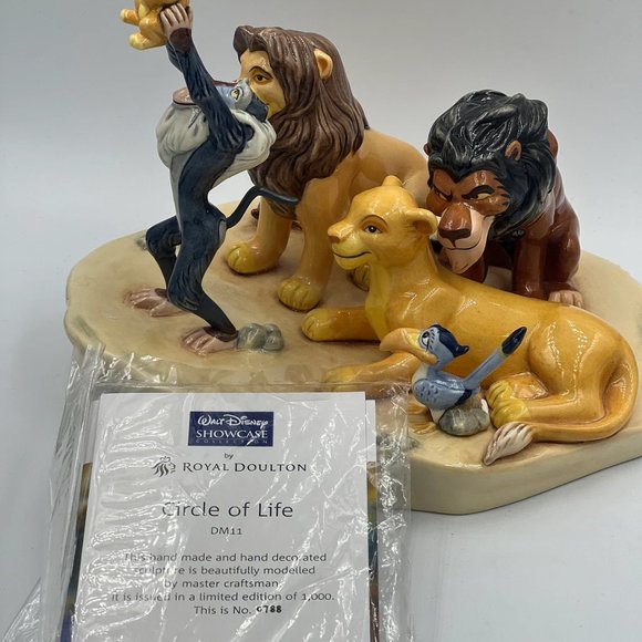 Disney Showcase Collection by Royal Doulton - Circle of Life DM11 - #788/1000 wi - Picture 2 of 10